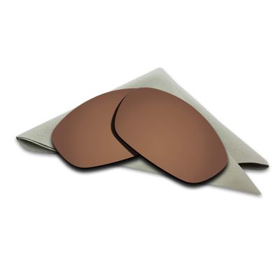Earth Brown Polarized Lenses Replacement for Oakley Straight Jacket 2007 Sunglasses