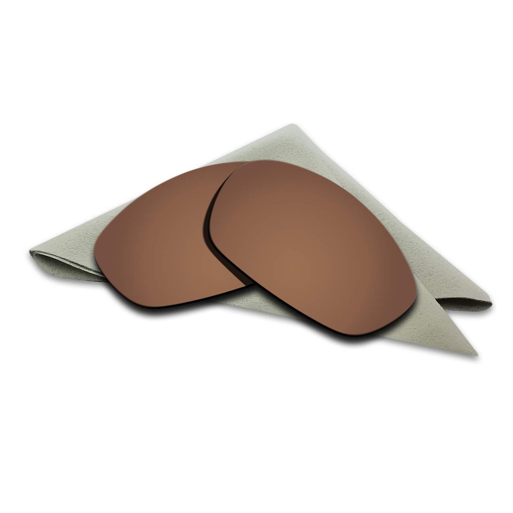 Earth Brown Polarized Lenses Replacement for Oakley Straight Jacket 2007 Sunglasses