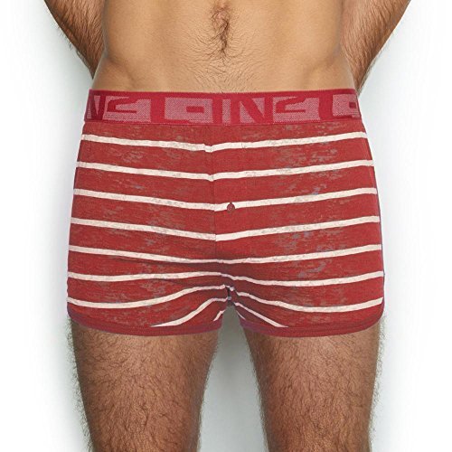 C-IN2 Men's Hand Me Down Boxer, Chantenay Orange, Extra Small