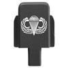 NDZ Performance Rear Slide Cover Plate for Sig P320 Series 9mm .40 .357 .45 ACP Laser Engraved Anodized Aluminum in Black, Made in The USA - Airborne Jump Wings view 1