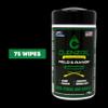 Clenzoil Field & Range Saturated Wipes - CLP Pre-Saturated Gun Cleaning Wipes - For Hunting Firearm Maintenance - Removes Dirt & Oils - Low-Mess Gun Cleaner - 75 Wipes view 2