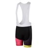 Uriah Women's Cycling Bib Shorts White 3D Coolmax Gel Padded Red Black Size M(CN) view 1