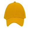 TOP HEADWEAR Blank Youth Baseball Adjustable Hook and Loop Hat - Yellow view 2