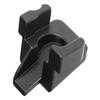 NDZ Performance Rear Slide Cover Plate for Sig P320 Series 9mm .40 .357 .45 ACP Laser Engraved Anodized Aluminum in Black, Made in The USA - Skull and Crossbones Jolly Roger view 3