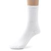 Silky Toes Boys Cotton Crew Socks with Seamless Toe for Sensory Kids, 3 Pk School Uniform Dress Socks view 2