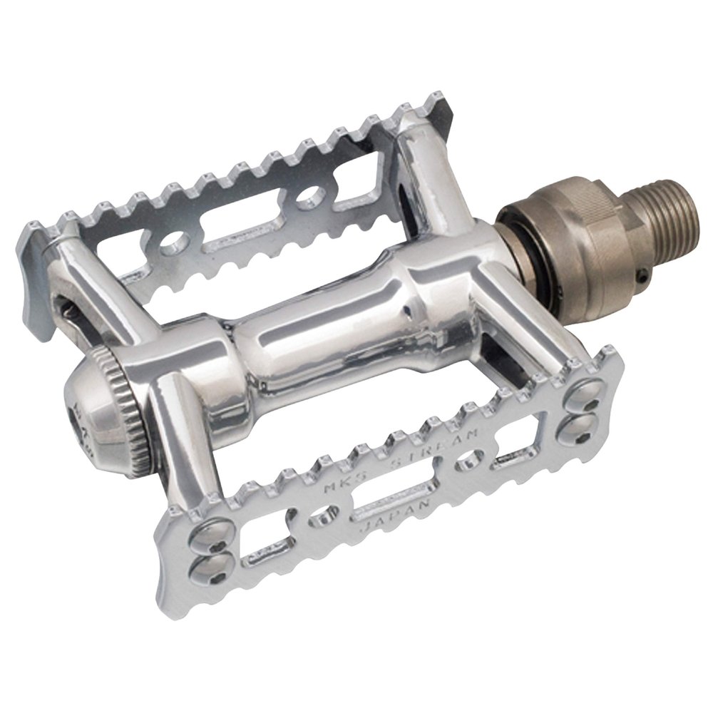 MKS Sylvan Stream Next EzySuperior Bicycle Pedal, Silver