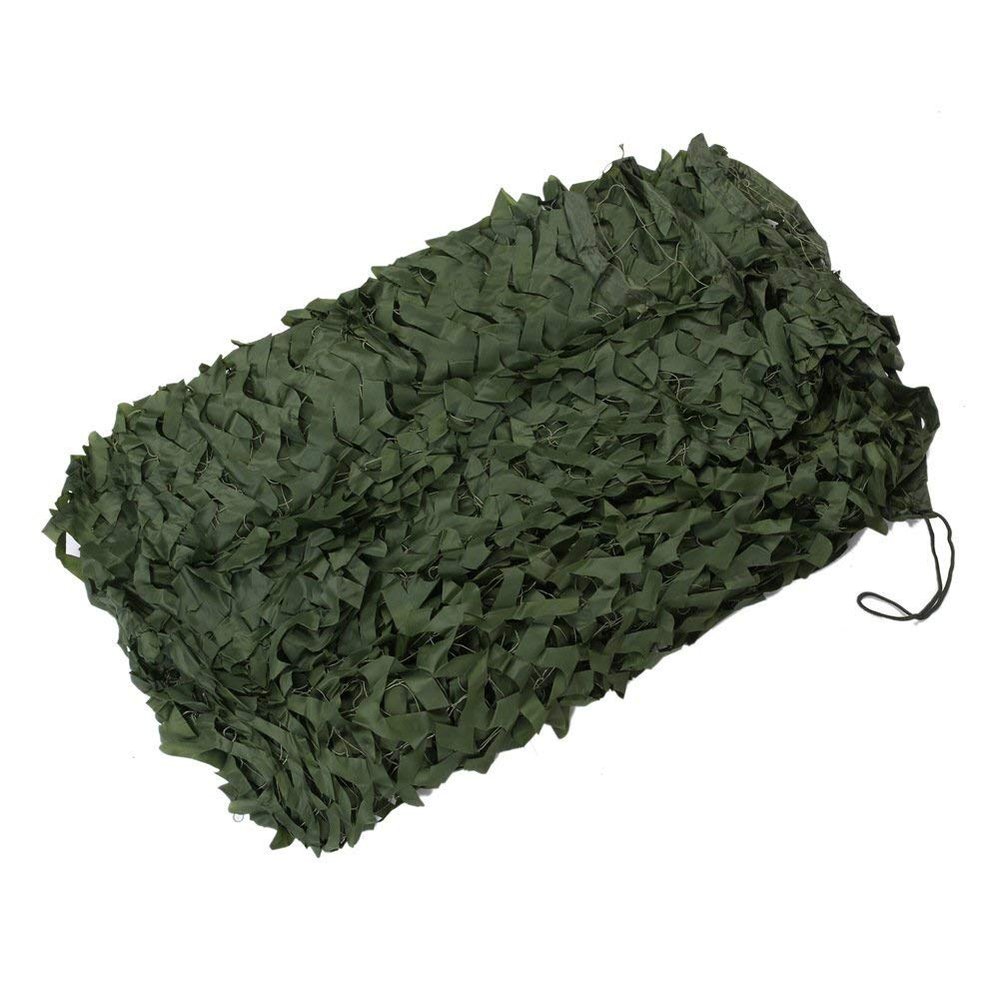 Camo Netting Green with Mesh Durable Camouflage Net Blinds 10x10ft 10x20ft 20x20ft 10x30ft 15x15ft 5x6.5ft 6.5x10ft for Duck Hunting Military Shade Car Cover Decoration