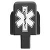 NDZ Performance Rear Slide Cover Plate for Sig P320 Series 9mm .40 .357 .45 ACP Laser Engraved Anodized Aluminum in Black, Made in The USA - EMS Star view 1