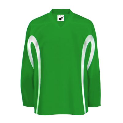 Pearsox Polyester House League Ice Hockey Jersey for Men - Moisture Wicking Hockey Game Jersey Made of 200 Denier Polyester with Pull On Closure (Kelly, Small-Medium)