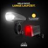 DANSI Bike Lights for Night Riding, Super Bright with Flashing Functions. Easy to Install Bike Light Set, Bike Accessories for Men Women Kids Road Mountain Cycling Bicycle Accessories Bicycle Light view 3