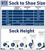 6 Pairs Value Pack of Wholesale Sock Deals Mens Cotton Tube Socks, Athletic Sport Socks, 10-13 view 3