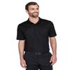 Devon & Jones Men's Crownlux Performance Plaited Polo, Black, XXXXXX-Large view 1