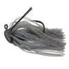 HIDEUP Worm Slide Fall Jig, 0.1 oz (3.5 g), 1/0 Hook, #009 Cinnamon/Blue F.