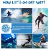 Skyone Neoprene Water Fin Sock Diving Wetsuits Sock 3MM for Women Men, Thermal Beach Socks Anti Slip Flexible for Snorkeling (US, Alpha, X-Large, Regular, Regular, New 3mm Black) view 2