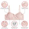 Hanes Girl's Seamless Foam Bra (Pack of 2) view 4