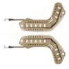 DLP Tactical ARC Accessory Rail Kit  Tan  Fits Fast XP and High Cut Combat Helmets  Lightweight Polymer Mount with NVG Bungees  Attaches Lights Cameras and Tactical Gear view 1