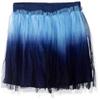 Flapdoodles Girls' Toddler Dip Dye Tutu Skirt with Short Under, Blue, 3T view 1
