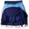 Flapdoodles Girls' Toddler Dip Dye Tutu Skirt with Short Under, Blue, 3T view 2