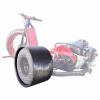 ScooterX Drift Trike Tire Sleeve  PVC Drift Sleeve for Go-Kart & Trike Rear Wheels  Fits 10x6 & 11x7.10-5 Tires on 5" Rims  Smooth Sliding, Easy Install, Inner Grip Vanes (1qty 10in Sleeve) view 3