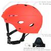 2.Tontron Water Helmet (Matte Red, Large) view 3