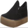 Lugz Men's Clipper Classic Slip-on Fashion Sneaker, Black/Gum, 10 view 1