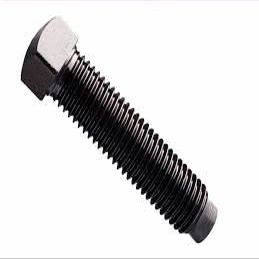 Square Head Set Screw, Dog - Half, 5/16-18 x 7/8", Alloy Steel Case Hardened, Black Oxide, Full Thread (Quantity: 100) Coarse Thread, 5/16 inch Square Head Bolts, Length: 7/8 inch