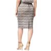 Bar III Womens Space Dye Knee Length Pencil Skirt Gold XS view 2