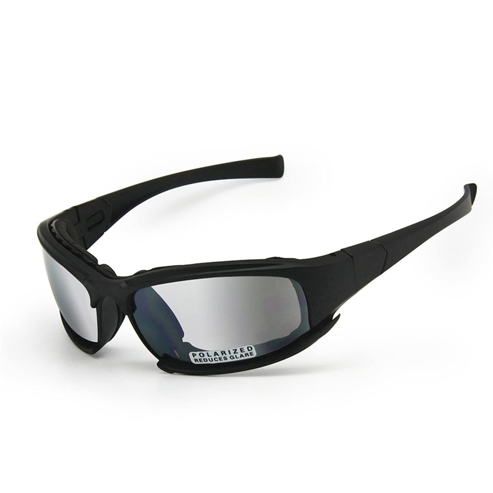 Photochromic Polarized X7 Army Sunglasses Military Goggles 4 Lens Kit Tactical Glasses