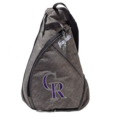 Franklin Sports MLB Coloado Rockies Slingbak Baseball Bag