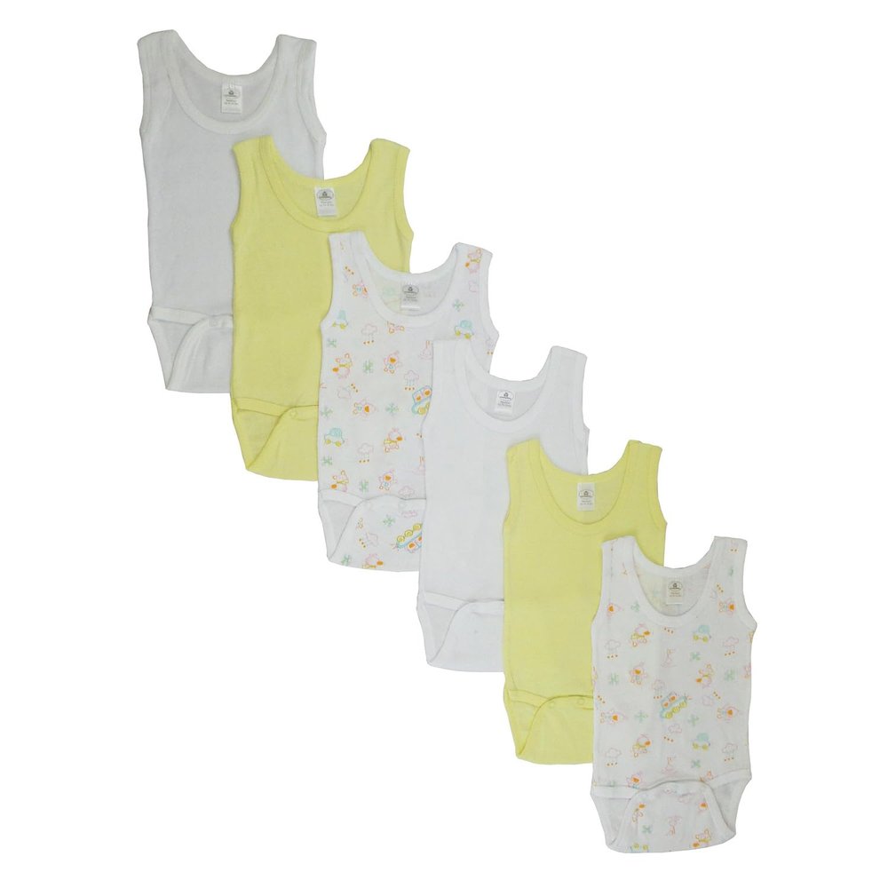 Girls Tank Top Onezies 6 Pack