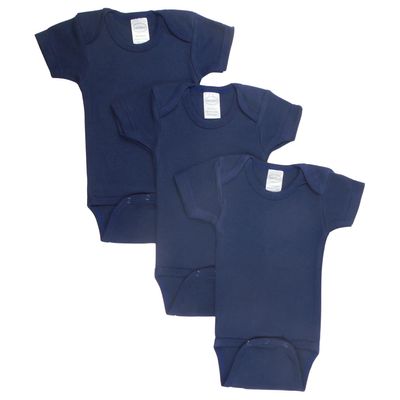 Navy Bodysuit Onezies (Pack of 3)