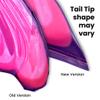 Fin Fun Mermaidens - Mermaid Tails for Swimming for Women, Teens and Adults with Monofin, Large, Rainbow Reef view 4