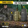 M-Tac Compression Stuff Sack for Sleeping Bag Military Water Resistant Compression Bag Lightweight Nylon Compression Sack for Travel, Camping, Hiking, Outdoor (Olive, XL - 40 liters) view 2