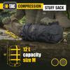 M-Tac Compression Stuff Sack for Sleeping Bag Military Water Resistant Compression Bag Lightweight Nylon Compression Sack for Travel, Camping, Hiking, Outdoor (Olive, XL - 40 liters) view 4