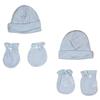 Boys' Cap and Mittens 4 Piece Layette Set view 3