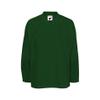 PEAR SOX Mesh Polyester Ice Hockey Jersey for Men's - Athletic Plain Practice/League/Team Jersey with Long Sleeves Forest view 1