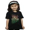 DC Comics Girls Poison Ivy Paisley T-Shirt Black 7-8 Years view 1