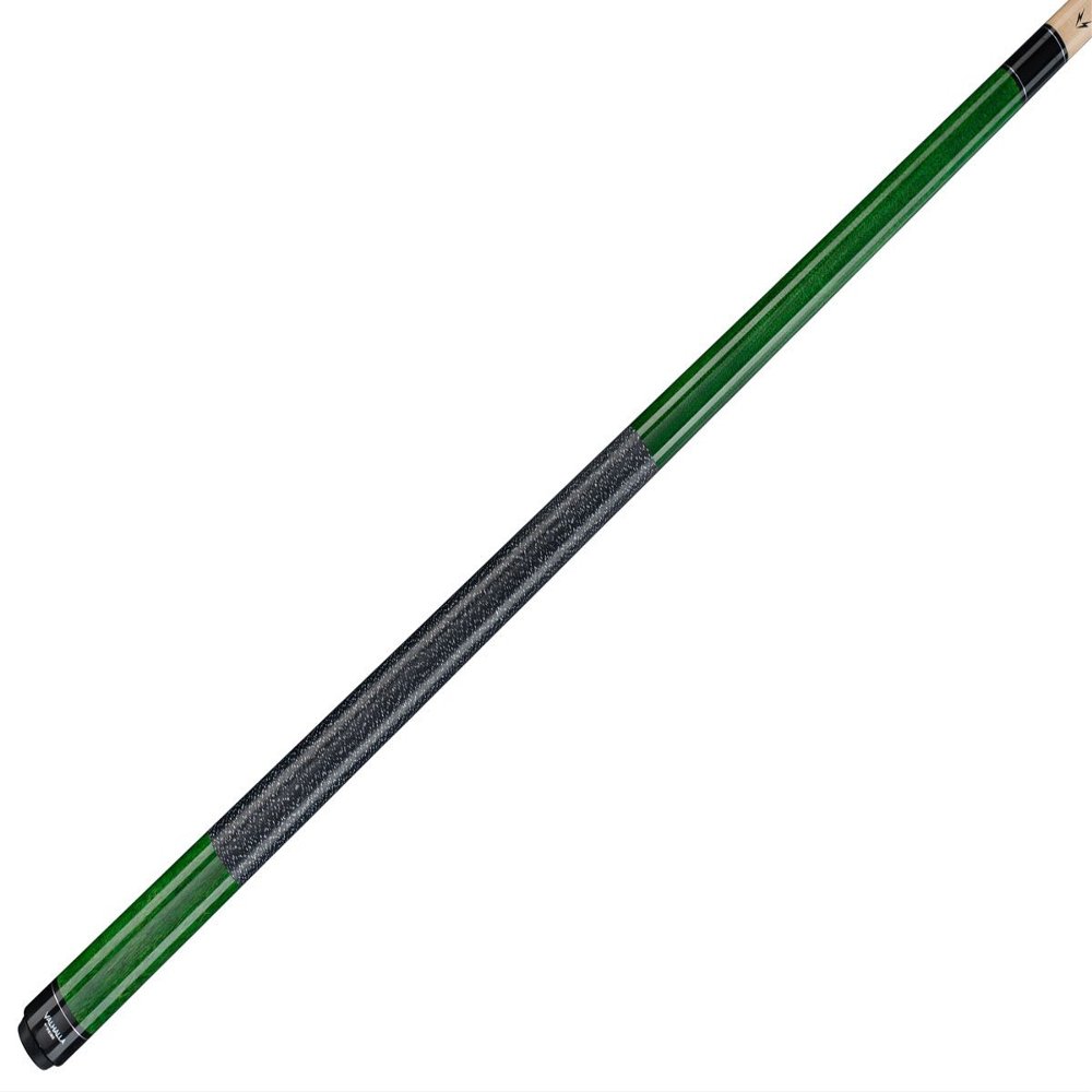 Valhalla by Viking 2 Piece Pool Cue Stick Irish Linen Wrap 16-21 oz. PLUS Rosin Bag (Green VA115, 20.5 oz.)
