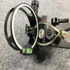 Archery Compound Bow Sight 5 Pins .019" Tool-Less Bow Sight with Micro Adjust Detachable Bracket LED Sight Light Left and Right Hand (Black) view 4