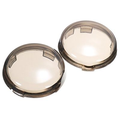 CoCocina 2PCS Turn Signal Light Lens Cover for Harley Dyna Softail Sportster 1200 883 Fatboy Electr