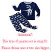 Family Feeling Dinosaur Big Boys Long Sleeve Pajamas Sets Cotton Pyjamas Kids Pjs Size 12 Blue view 2