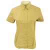 KUSTOM KIT Ladies Coporate Oxford Short Sleeve Shirt (22 US) (Silver Grey) view 3