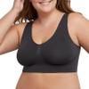 Just My Size Women's Pure Comfort Seamless Wirefree,Black,US 3X view 1