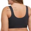 Just My Size Women's Pure Comfort Seamless Wirefree,Black,US 3X view 3