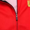 Uriah Women's Cycling Jersey Short Sleeve Reflective with Rear Zippered Bag Square Red Size XXXL view 3