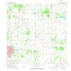 YellowMaps Wewoka East OK topo map, 1:24000 Scale, 7.5 X 7.5 Minute, Historical, 1972, Updated 1974, 27.4 x 22.5 in - Tyvek view 1