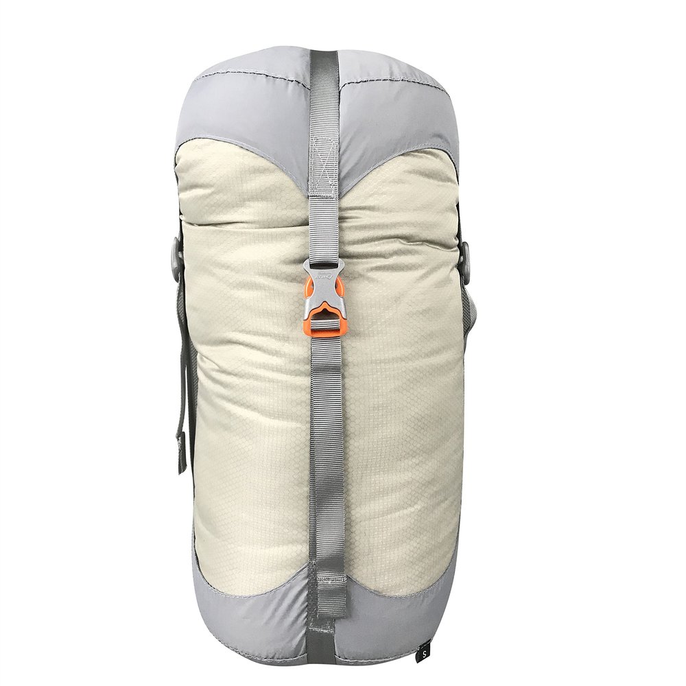 Jolmo Lander Sleeping Bag Compression Sacks Stuff Sacks Travel Storage Bag 4sizes4colors (Beige, XL/30L)