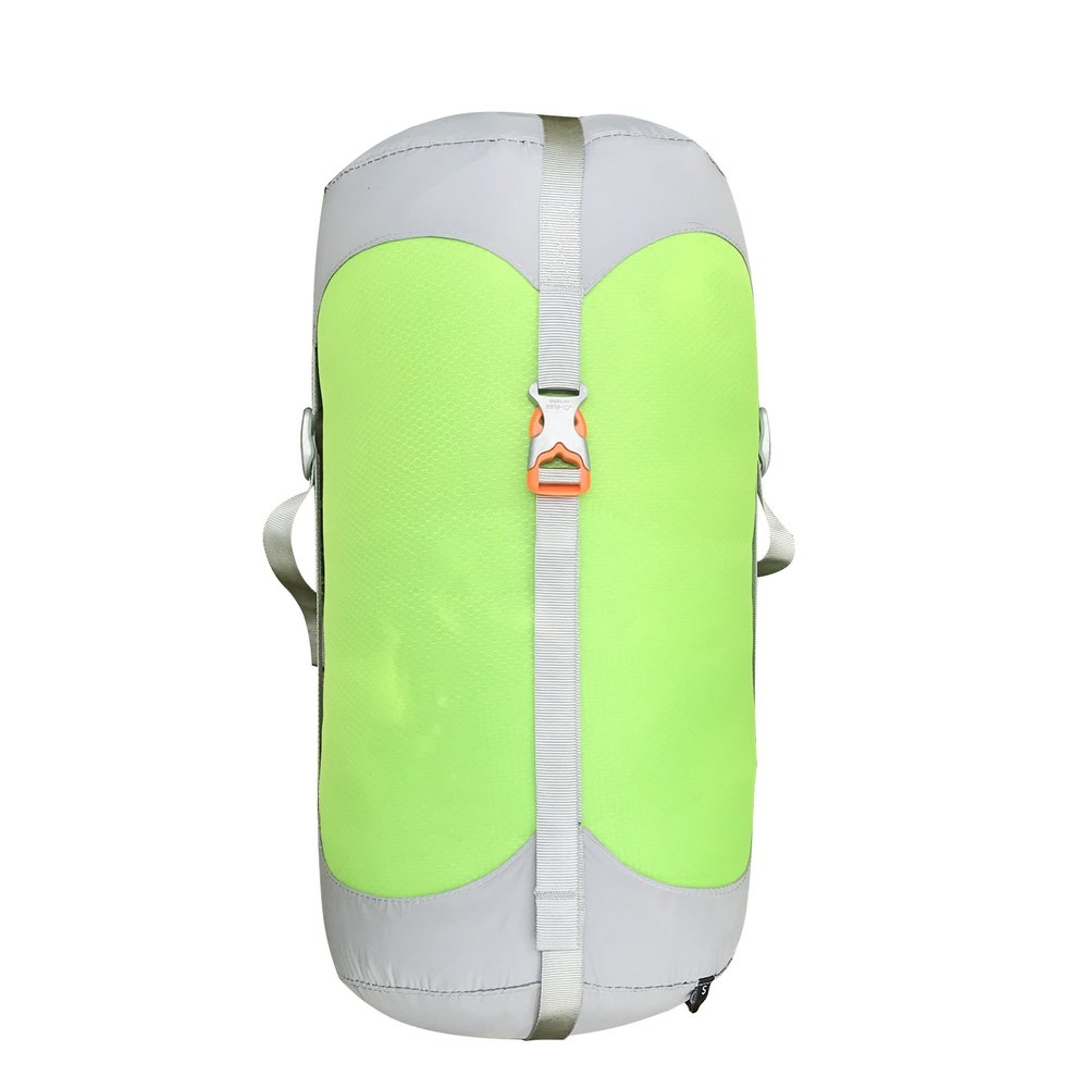 Jolmo Lander Sleeping Bag Compression Sacks Stuff Sacks Travel Storage Bag 4sizes4colors (Green, M/14L)