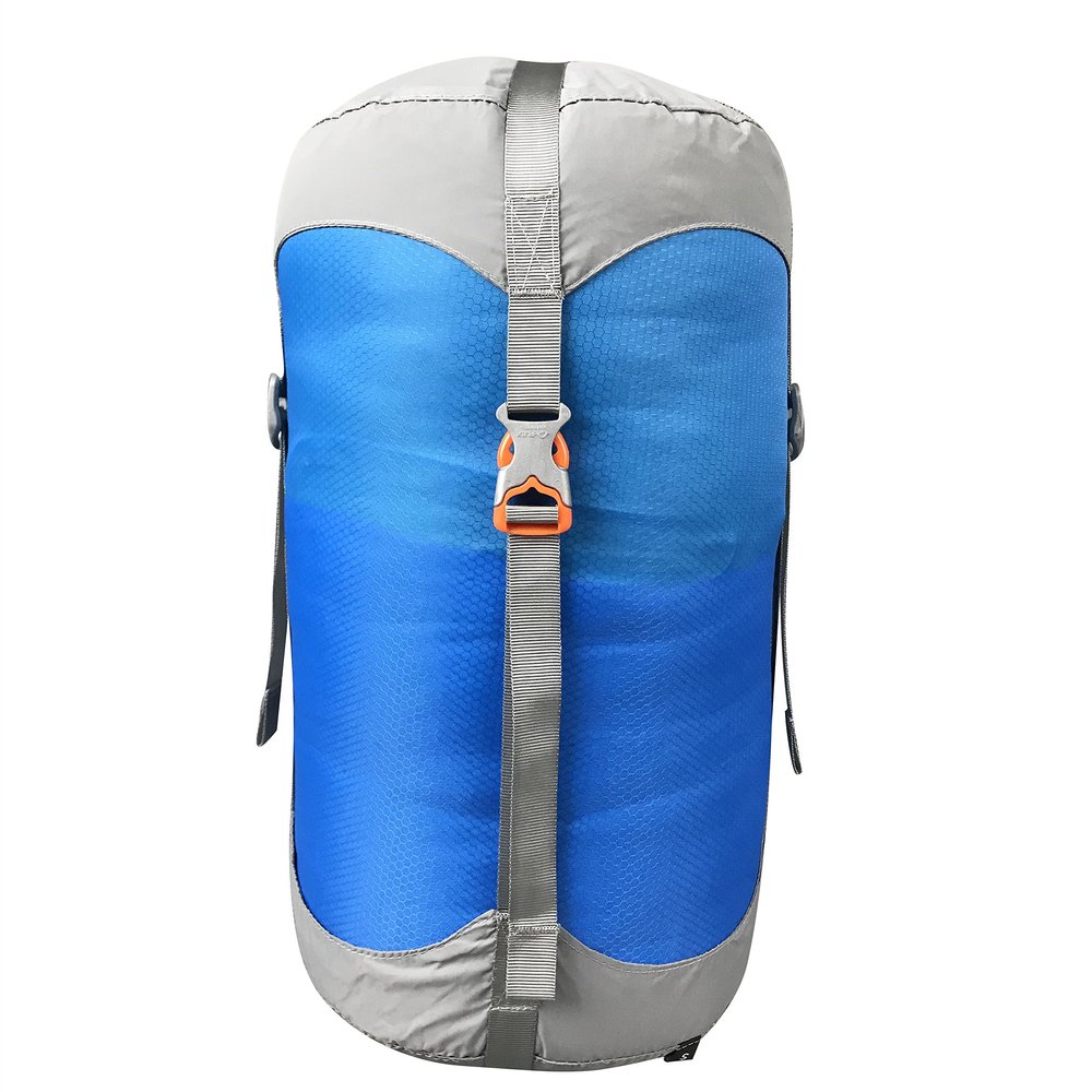 Jolmo Lander Sleeping Bag Compression Sacks Stuff Sacks Travel Storage Bag 4sizes4colors (Blue, L/20L)
