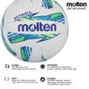 Molten Maestro Netball International Level, Green/Blue, Size 5 view 2
